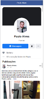 Paulo Alves Facebook